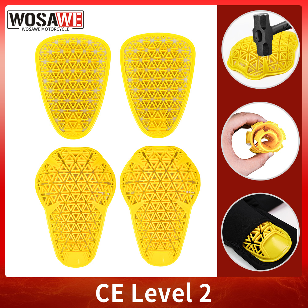 Motorcycle Gear Protection Levels - WOSAWE CE niveau 1/2 pantalon de