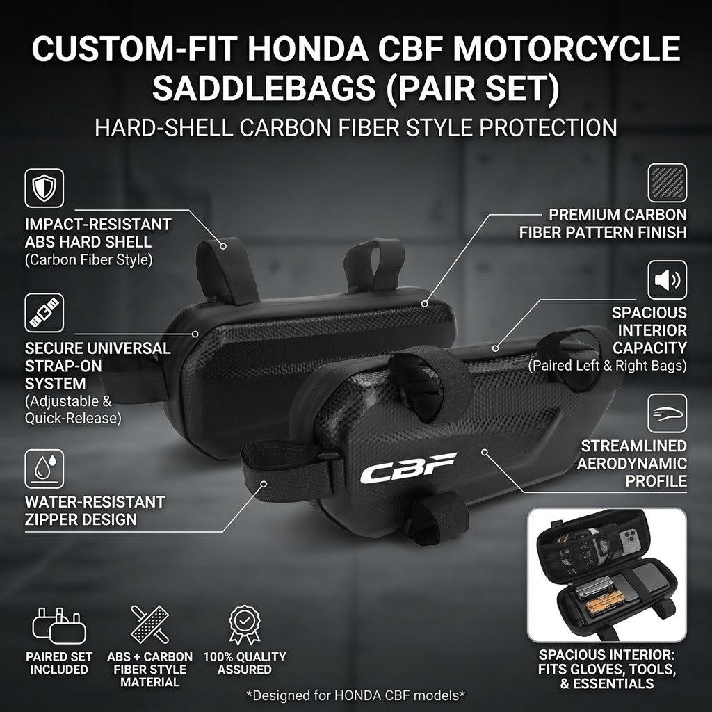 Motorcycle Gear Logo - 360 ° Sac de moto imperméable