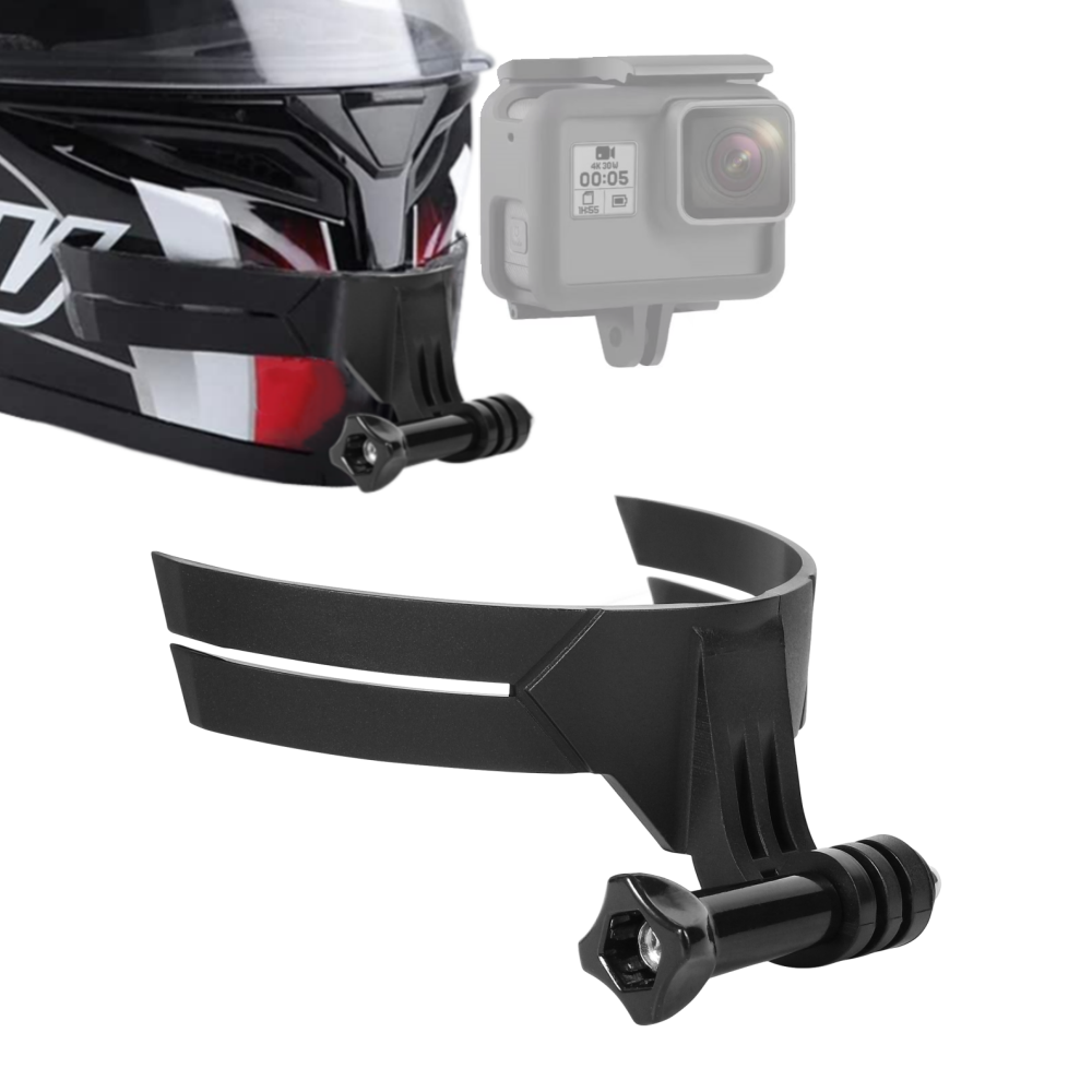 Motorcycle Gear Video - Support de mentonnière pour casque de