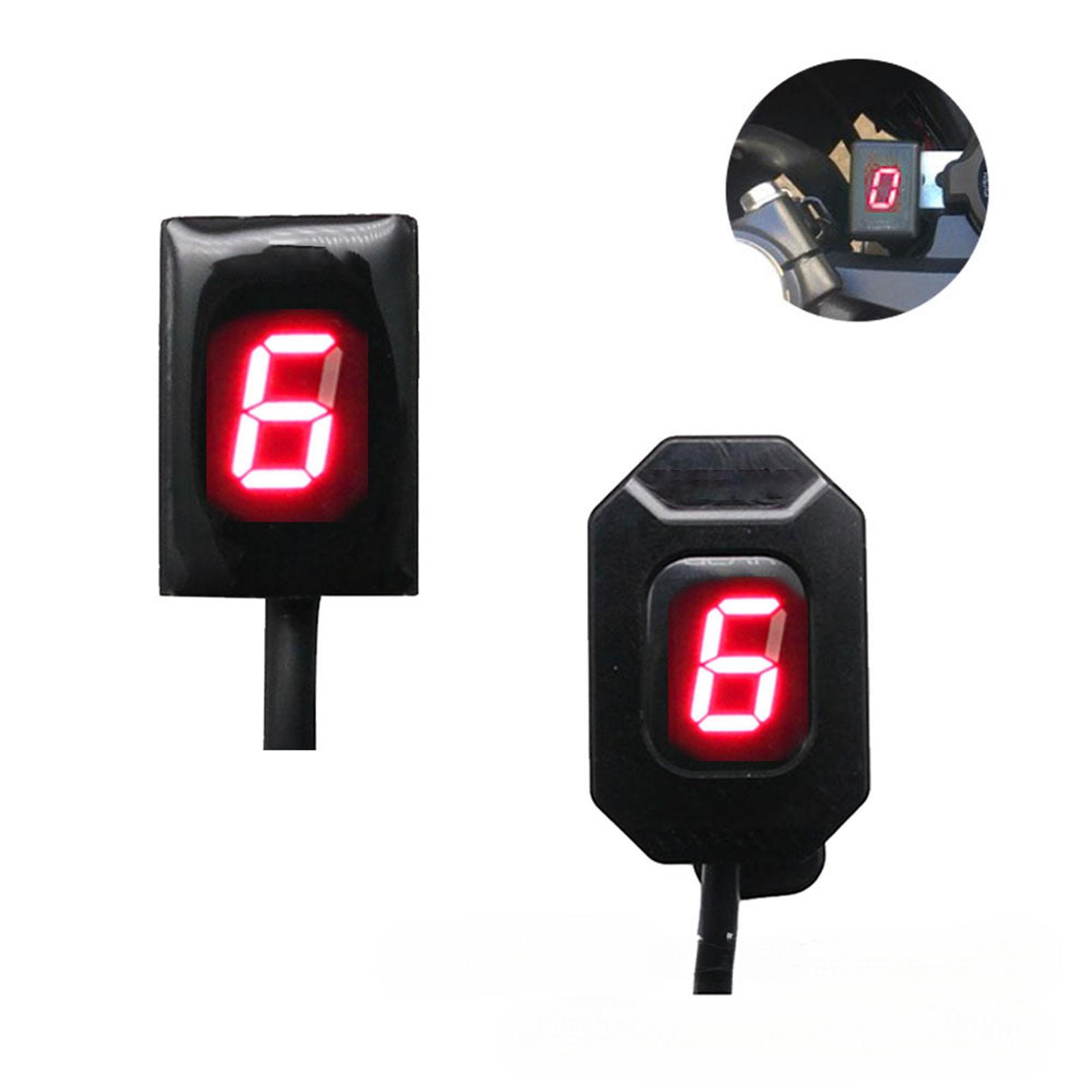 Motorcycle Gear Indicator Install - Support d'indicateur de vitesse pour moto,