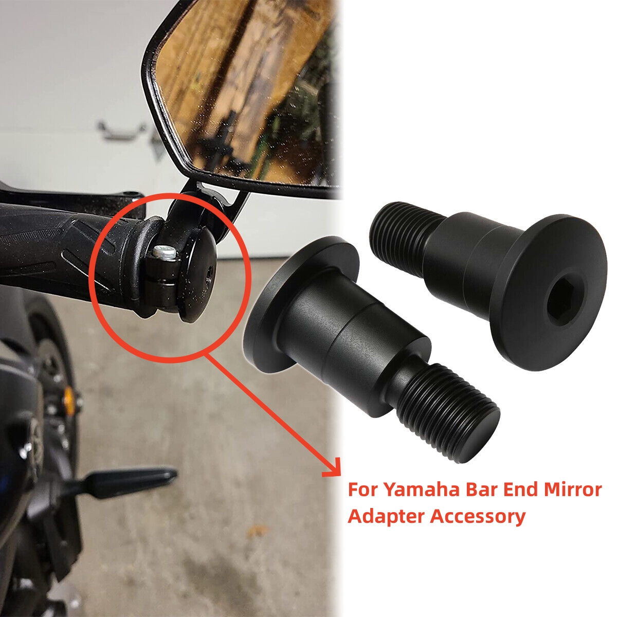 Mirror Extender Bar - Adaptateur de rétroviseur d'extrémité de barre