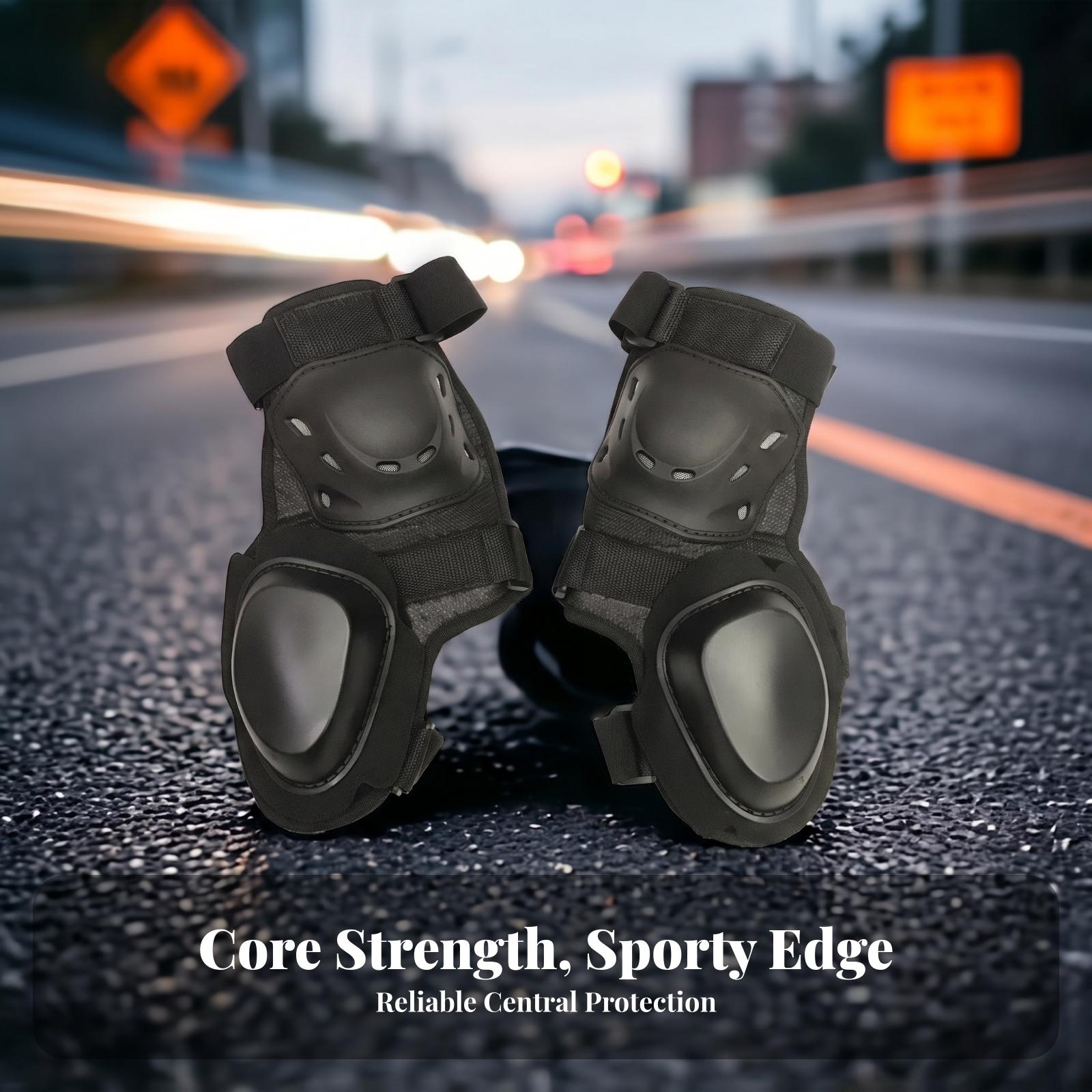 Genouillères de moto avec sang - Knee Guard Hard avis et prix