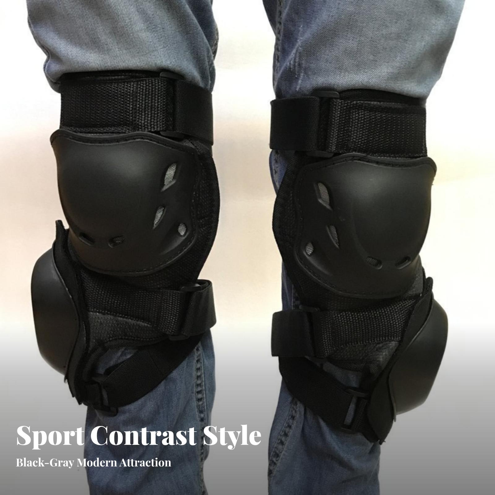Genouillères de moto avec sang - Knee Guard Hard avis et prix