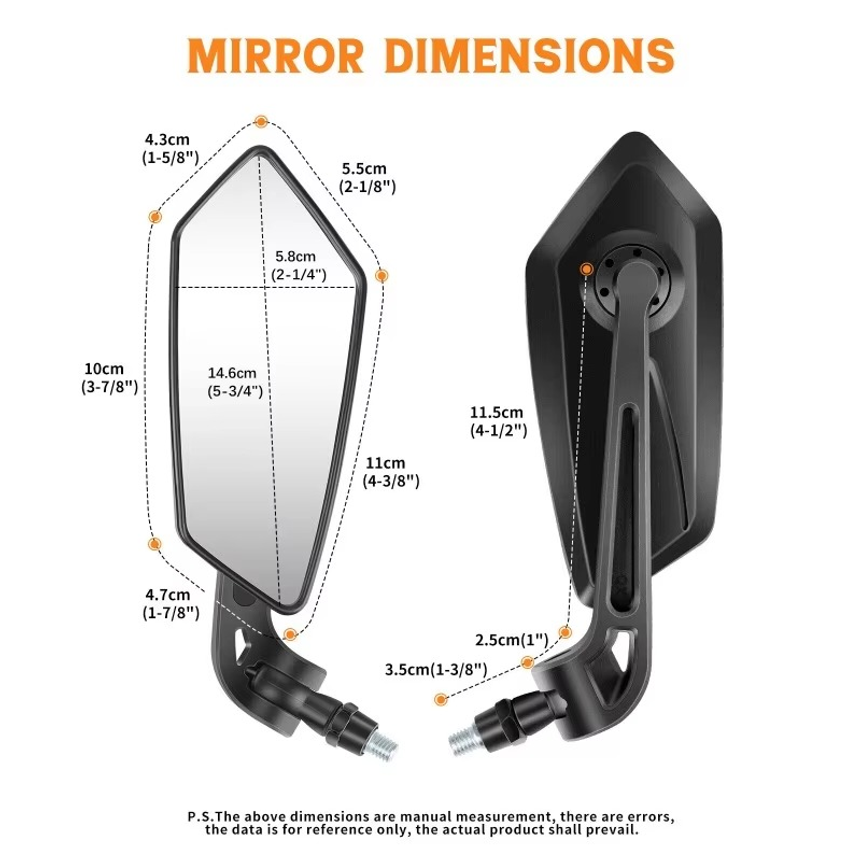 Rétroviseurs de guidon réglabl - Mirror Extender Bar avis et prix