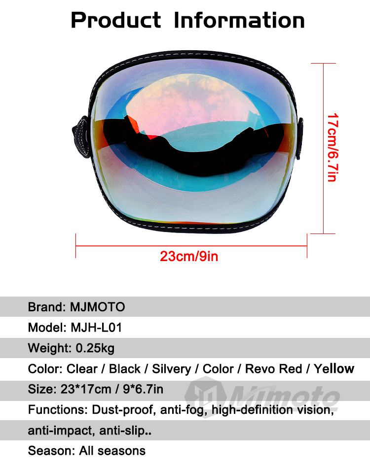 Lunettes de Moto rétro, casque - Motorcycle Gear Women avis et prix