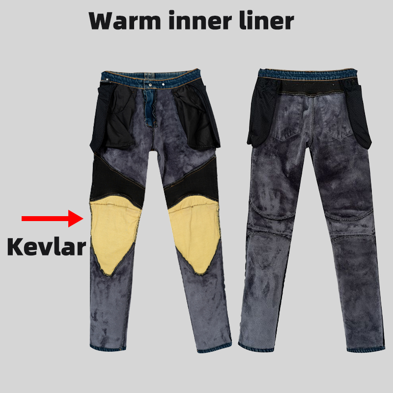 Pantalon de moto d'hiver chaud - Motorcycle Gear Jeans avis et prix