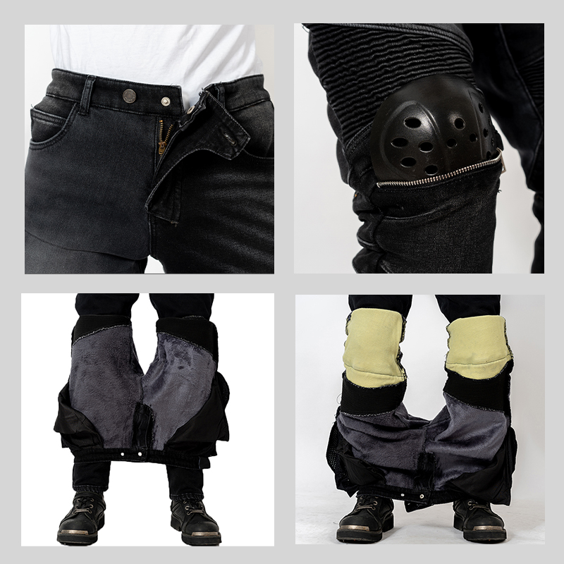 Pantalon de moto d'hiver chaud - Motorcycle Gear Jeans avis et prix