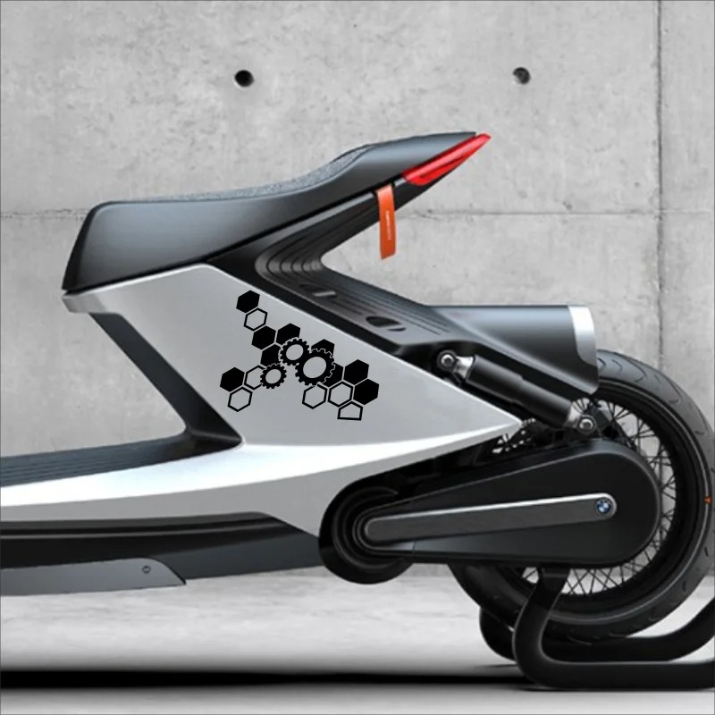 1 autocollant de moto en vinyl - Motorcycle Gear Logo avis et prix